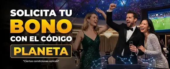 Bono Planeta Dorado Bet para ganar en órbita